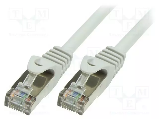 PATCH KAAPELI - SF/UTP - CAT 5E - RJ45-PISTOKE,MOLEMMIN PUOLIN - LANKA - RJ45 Ethernet kaapelit - CP1032D - 1