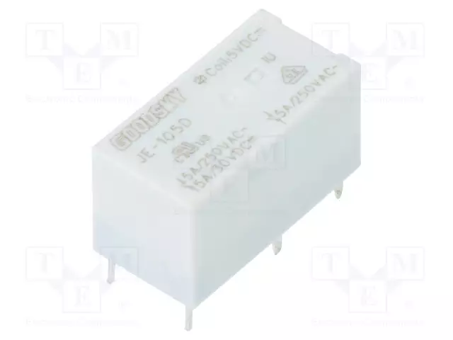 RELE - SPDT - UKELAN: 5VDC - IKOSKETINTEN MAX: 5A - Pienoisreleet - JE-105D - 1
