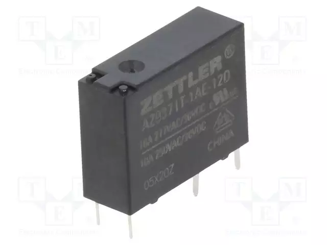 RELE - SPST-NO - UKELAN: 12VDC - 10A - 10A/277VAC - Pienoisreleet - AZ9371T-1AE-12D - 1