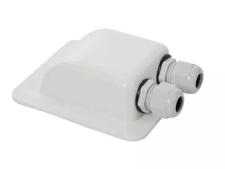 SOLAR CABLE CONNECTION BOX - 2 ENTRIES - Aurinkopaneelit ja tarvikkeet - SOLCCBD - 1