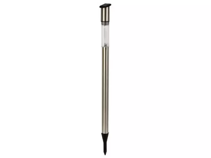 SOLAR LIGHT with stainless steel pole, H70cm - 20pcs in Display - Aurinkopaneelivalaisimet - CSOL09D - 1