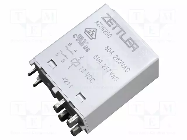 TEHORELE - SPST-NO - UKELAN: 9VDC - 50A - PCB - Pienoisreleet - AZSR250-2AE-9D - 1
