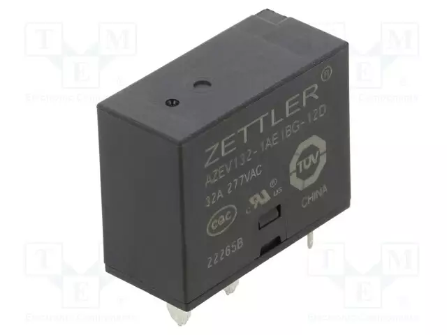 TEHORELE - SPST-NO + SPST-NC - UKELAN: 12VDC - Tehoreleet - AZEV132-1AE1BG-12D - 1