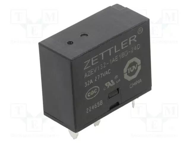 TEHORELE - SPST-NO + SPST-NC - UKELAN: 24VDC - Tehoreleet - AZEV132-1AE1BG-24D - 1