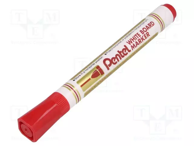 VALKOTAULUKYNÄ - PUNAINEN - MW85 - Kynät ja kirjoitustarvikkeet - PENTEL-MW85RD - 1
