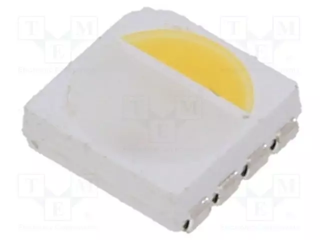 VOIMA-LED - RGBW - EMITER - 115° - 20MA - 400MW - 5X5X1,6MM - 5050 - SMD - Ultrakirkkaat LEDit - PE8A-FFTE-WERGBND - 1
