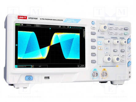 DIGITAALINEN OSKILLOSKOOPPI - CH: 2 - 100MHZ - 1GSPS - 56MPTS - ?3,5NS - Oskilloskoopit - UPO2102E - 2