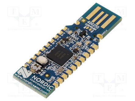 KEHITYSALUSTA - BLUETOOTH - BLUETOOTH: 5.0,BLE,MESH - KOMP: NRF52840 - Tiedonsiirto kehityspaketit - NRF52840-DONGLE - 1