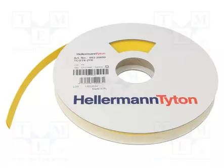 LÄMPÖKUTISTUVAT MERKIT KELTAINEN - OHUTSEINÄINEN - Tarratulostimet ja merkitsijät - TCGT6-2YE-YE - 1