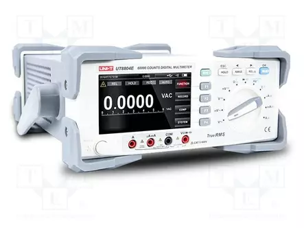 PÖYTÄYLEISMITTARI - LCD 4,3" - 4,83 NUMEROA (60000) - TRUE RMS - Digitaaliyleismittarit - UT8804E - 2