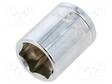 HYLSY - 12-KULMA,HYLSY-17MM - 3/8" - KROMI-VANADIINITERÄS - Hylsyavaimet - WP-W074141WE - 1