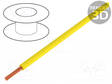 JOHTO - H05V2-K - CU - 0,5MM2 - 22AWG - PVC - KELTAINEN - 300V,500V - Yksisäikeiset asennuskaapelit - H05V2-K05YE - 1