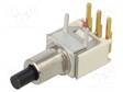 PAINOKYTKIN - AS: 2 - SPDT - 0,02A/20VAC - 0,02A/20VDC - ON-(ON) - Standardikytkimet - TP12SH9ABE - 1