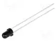 FOTODIODI IR PIN - 3MM - THT - 940NM - 840÷1100NM - 10NA - KUPERA - MUSTA - Fotodiodit - LL-304PDD2E - 1