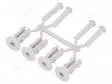 KANNE - ELASTOMEERI TERMOPLASTINEN TPE - VAALEANHARMAAA - -40÷130°C - Läpivientirenkaat - HTC-0-TPE - 2