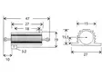 LANKAVASTUS 25W 150R - Liukupotentiometrit - RG150E - 1