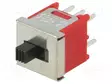 LIUKUKYTKIN - AS: 2 - DPDT - 3A/120VAC - 3A/28VDC - ON-ON - THTOHM - Mikrokytkimet - 5FD1S102M2QE - 1