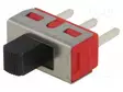 LIUKUKYTKIN - AS: 2 - SPDT - 2A/250VAC - 5A/28VDC - ON-(ON) - THT - Mikrokytkimet - 5MS2S102AM2QE - 1