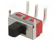 LIUKUKYTKIN - AS: 2 - SPDT - 2A/250VAC - 5A/28VDC - ON-ON - THTOHM - Mikrokytkimet - 5MS1S102AM6QE - 1