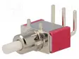 PAINOKYTKIN - AS: 2 - SPDT - 1A/125VAC - 1A/28VDC - ON-(ON) - Standardikytkimet - IC1507P1B20M6QE - 1