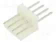 SOCKET - WIRE-BOARD - MALE - PIN: 4 - 2.54MM - THT - MAS-CON - TINNED - Signaaliliittimet rasteri 2,54mm - MWWS100-04-D-E - 1