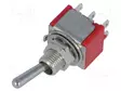 VIPUKYTKIN - ASENNOT: 2 - DPDT - ON-ON - 2A/250VAC - 5A/28VDC - -35÷80°C - Vipukytkimet - 1MD1T1B1M1QE - 1