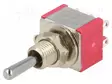 VIPUKYTKIN - ASENNOT: 3 - DP3T - ON-OFF-ON - 5A/125VAC - 5A/28VDC - -30÷85°C - Vipukytkimet - IC2201T1B1M1QE - 1