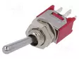 VIPUKYTKIN - ASENNOT: 3 - SP3T - ON-OFF-ON - 1,5A/250VAC - 3A/28VDC - Vipukytkimet - IC1202T1B1M1QE - 1