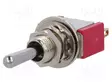 VIPUKYTKIN - ASENNOT: 3 - SP3T - (ON)-OFF-(ON) - 5A/125VAC - 5A/28VDC - Vipukytkimet - IC1401T1B1M1QE - 1