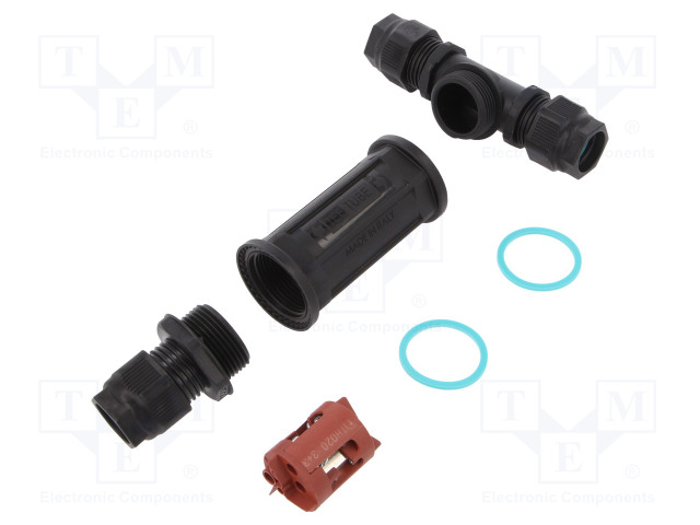 AC LIITIN-RUUVI TERMINAALI - TH402 - 32A - 450V - NAVAT: 3 - AC liittimet ja rungot - THB.402.C2E - 1