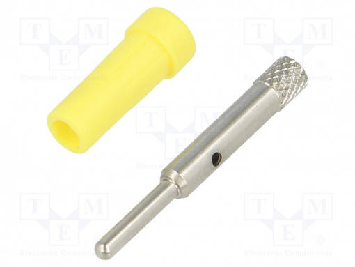 LABORATORY CONNECTOR: 2MM BANANA - SOCKET - 10A - 70VDC - 24.5MM - 2MOHM - Banaanijatkoliittimet - EPB6053NI-GE - 1
