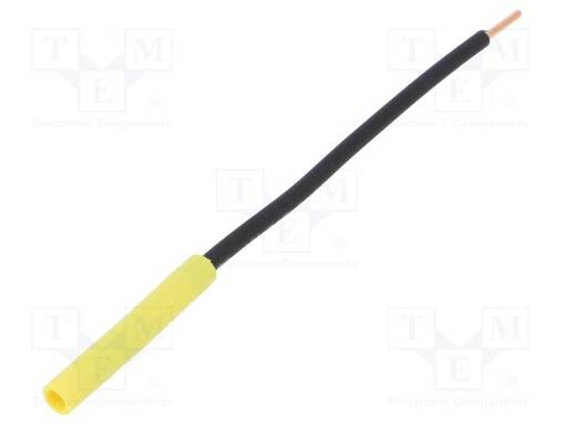 LABORATORY CONNECTOR: 4MM BANANA - SOCKET - 1KVDC - 32A - KELTAINENOHM - Banaanijatkoliittimet - LB6600NI-GE - 1