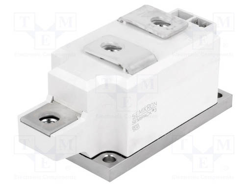 DIODI/TYRISTORI MODUULI - 1,2KV - 274A - SEMIPACK3 - UFMAX: 1,6V - Tyristorit ja Triacit - SKKH27312E - 1