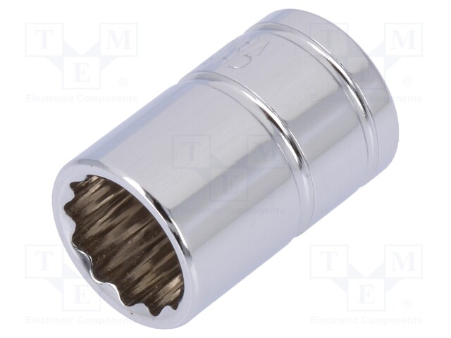 HYLSY - 12-KULMA,HYLSY-1/4" - KROMI-VANADIINITERÄS - 11MM - Hylsyavaimet - WP-W074058WE - 1