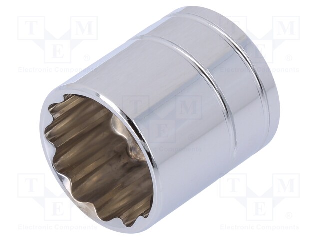 HYLSY - 12-KULMA,HYLSY-3/8" - KROMI-VANADIINITERÄS - 21MM - Hylsyavaimet - WP-W074145WE - 1