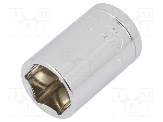 HYLSY - 6-KULMA,HYLSY-HEX 18MM - 1/2" - KROMI-VANADIINITERÄS - Hylsyavaimet - WP-W074178WE - 1