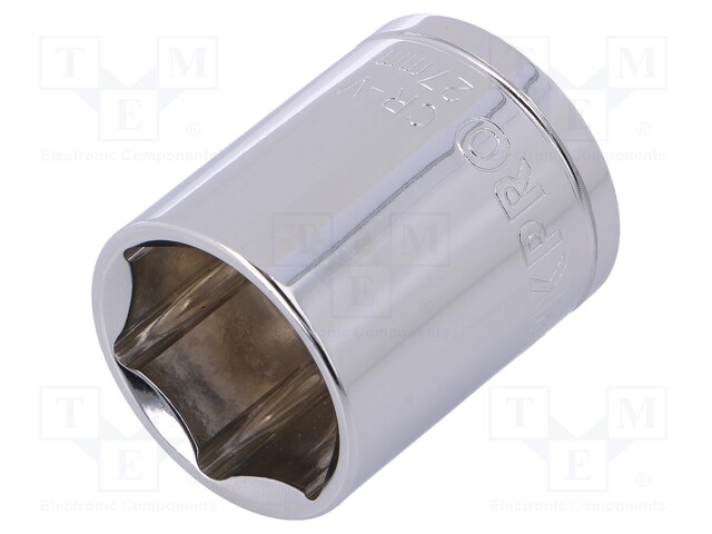 HYLSY - 6-KULMA,HYLSY-HEX 27MM - 1/2" - KROMI-VANADIINITERÄS - Hylsyavaimet - WP-W074187WE - 1