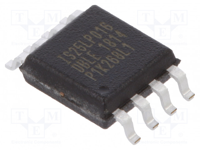 IC: FLASH MUISTI - 16MBFLASH - DTR,QPI,SPI - 133MHZ - 2,3÷3,6V - SO8 - FLASH sarjaliitet. muistit - mikropiirit - IS25LP016D-JBLE - 1