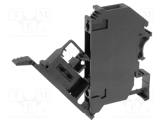 LIITIN: KISKO-UZNAM: 800V - RUUVI TERMINAALI - 6,3A - 0,2÷4MM2 - Kiskoliittimet - PC4-HE - 1