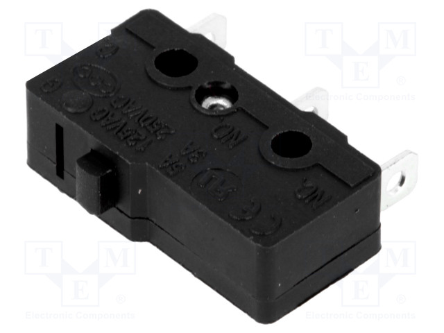 MIKROKYTKIN SNAP ACTION - 3A/250VAC - ILMAN VIPUA - SPDT - ON-(ON) - SANP ACTION mikrokytkimet - WLK-1MINIHE - 1