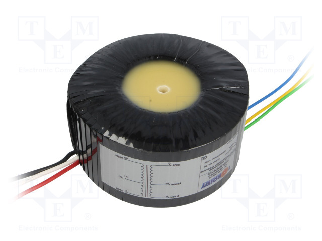 MUUNTAJA: KAIUTIN - 40VA - Ø115X65MM - 0,01÷56KHZ - 100MA - Rengassydänmuuntajat - TTG-EL34SE - 1