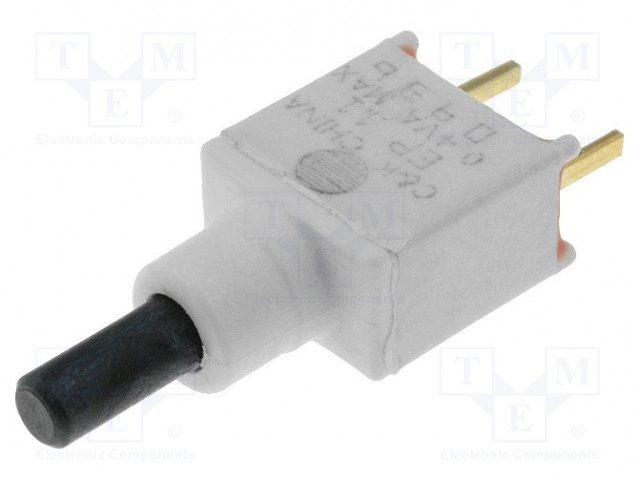 PAINOKYTKIN - AS: 2 - SPST-NO - 0,02A/20VAC - 0,02A/20VDC - Ø5MM - Standardikytkimet - EP11SD1CBE - 1