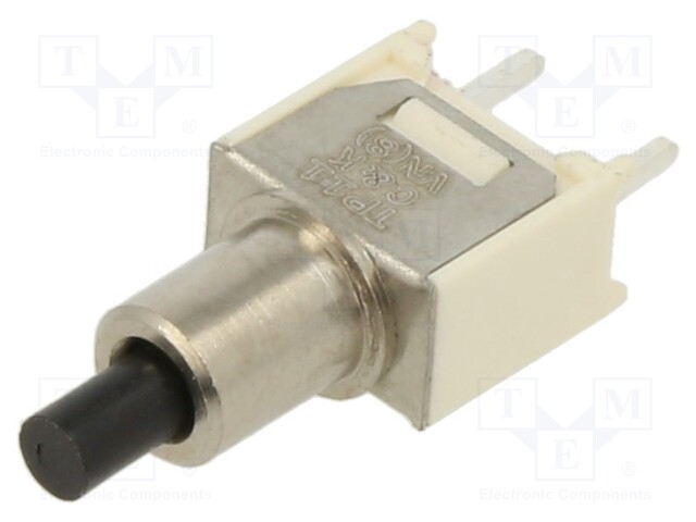 PAINOKYTKIN - AS: 2 - SPST-NO - 1A/120VAC - 1A/28VDC - OFF-(ON) - Standardikytkimet - TP11SH8CQE - 1