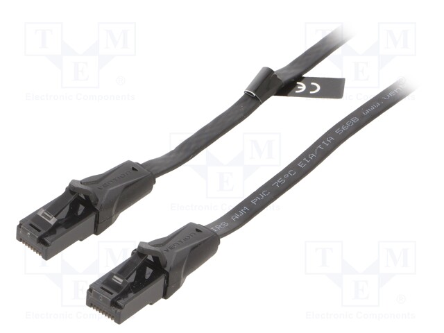 PATCH KAAPELI - U/UTP - CAT: 6 - RJ45-PISTOKE,MOLEMMIN PUOLIN - CU - 0,75M - RJ45 Ethernet kaapelit - IBABE - 1