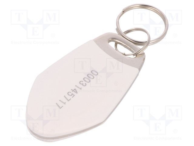 RFID AVAIMENPERÄ - METALLI,MUOVI - VALKOINEN - 125KHZ - 8BROM - RFID-moduulit ja -lukijat - S1035N-WE - 1
