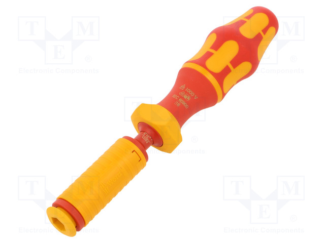 SCREWDRIVER: INSULATED - TORQUE,ADJUSTABLE - OVERALL LEN: 192MM - Ruuvimeisselit ja sarjat - WERA.7441VDE - 1