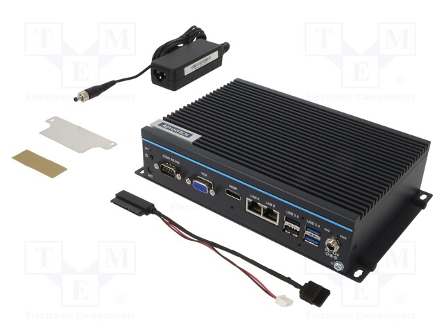 TEOLLISUUSTIETOKONE - 12VDC - PANEELIASENNETTAVA,DIN-KISKOLLE - 0÷50°C - Teollisuusverkot - UNO-247-J1N1AE - 1