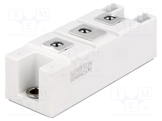 TYRISTORIMODUULI KAKSOISRIVI - 1,6KV - 250A - A21 - SEMIPACK2 - Tyristorit ja Triacit - SKKT16216E - 1