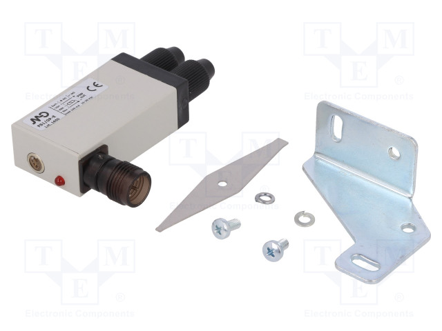 VALOKUITUANTURI - KÄYTTÖTILA: HEIJASTAVA - PNP - LIITIN: LIITTIMET - Teollisuus valokuituanturit - FS10P-E - 1