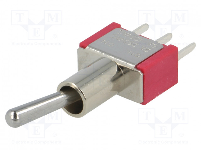 VIPUKYTKIN - ASENNOT: 2 - SPDT - ON-ON - 5A/125VAC - 5A/28VDC - -30÷85°C - Vipukytkimet - IC1101T1B2M2QE - 1